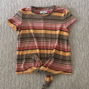 Madewell Tie-Front Top